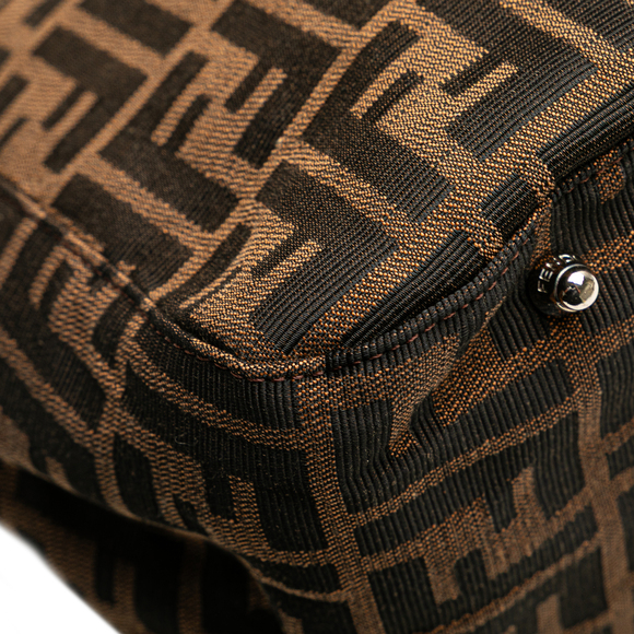 Pre-Loved Fendi Large Zucca Canvas Twins Tote - Picture 9 of 11